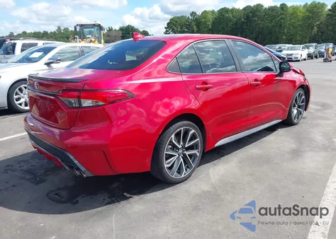 2020 Toyota Corolla Xse z USA, uszkodzony, nr VIN JTDT4RCE3LJ009805